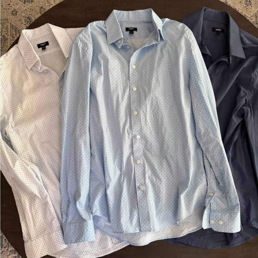 Express Men's Shirts- Blue Collection